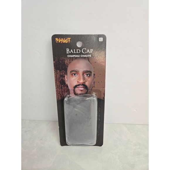 Spirit Halloween Bald Cap Latex One Size Fits Most Costume Accessory NWT - Picture 1 of 10